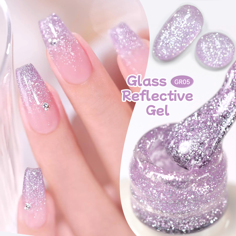 UR SUGAR 15ml Glitter Purple N - Nail Art Violet recension och pris