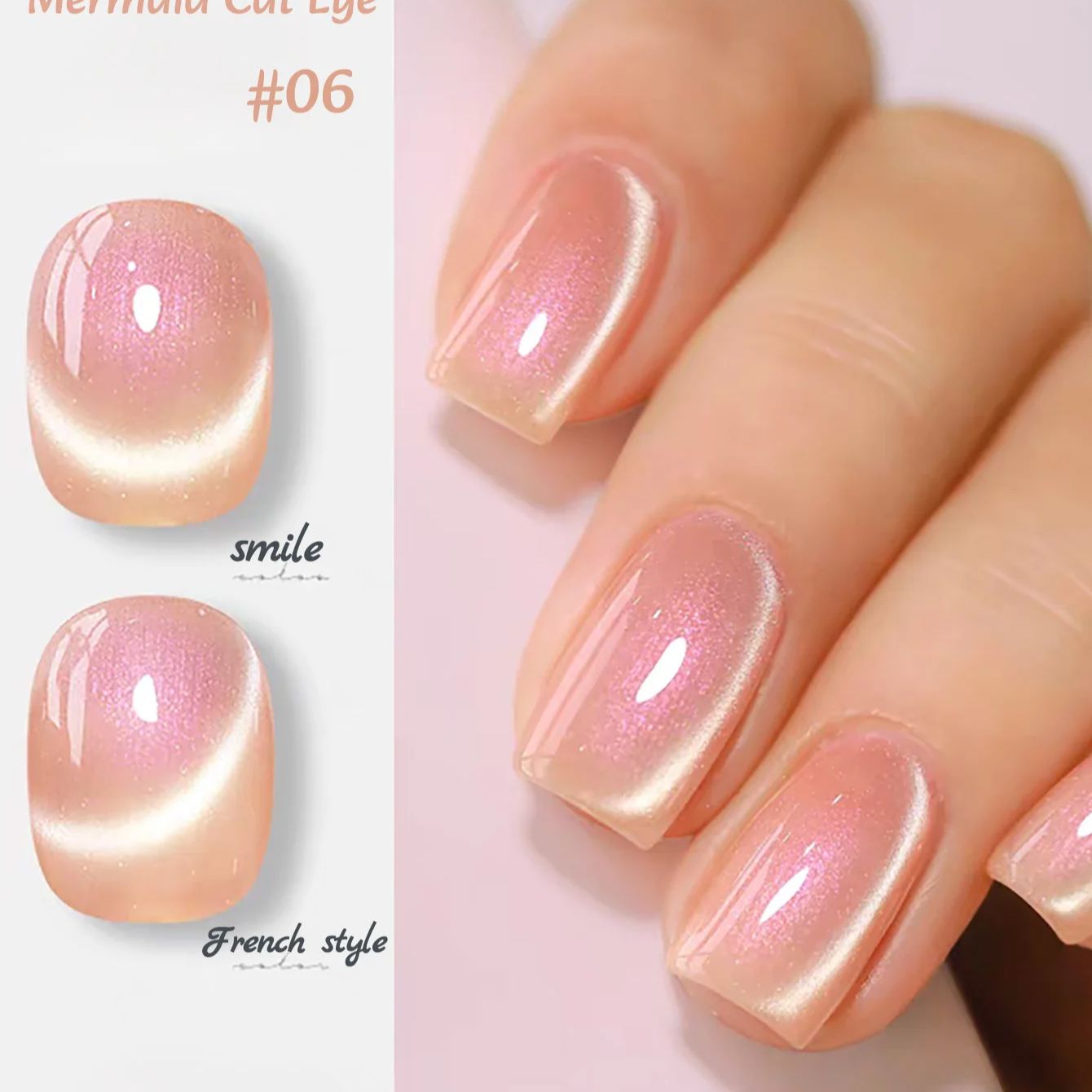 1pcs ZH Summer Charming Mermai - Nail Art Violet recension och pris