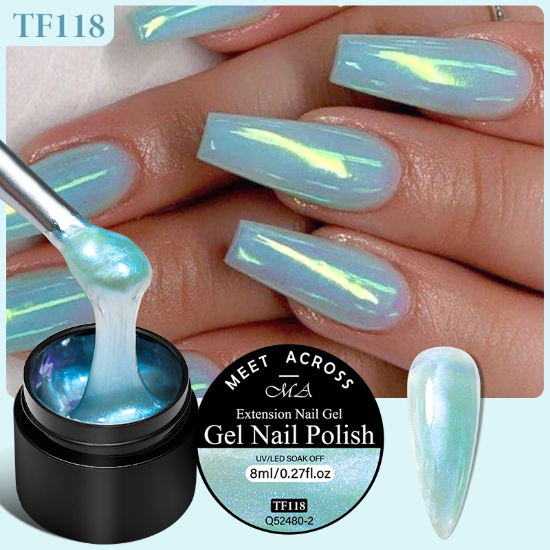 MEET ACROSS 8ml Aurora Extensi - Nail Art Violet recension och pris