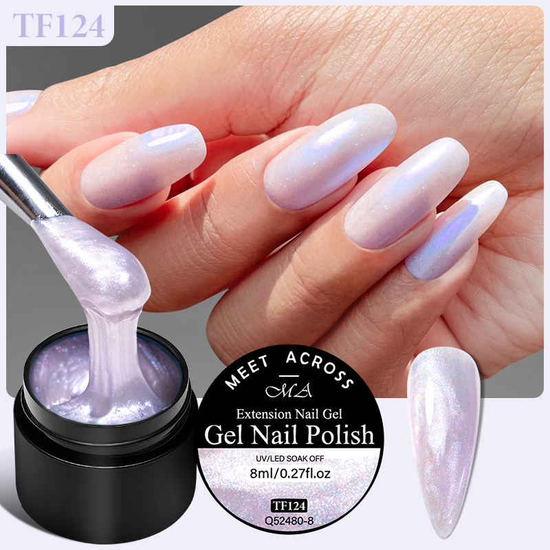 MEET ACROSS 8ml Aurora Extensi - Nail Art Violet recension och pris