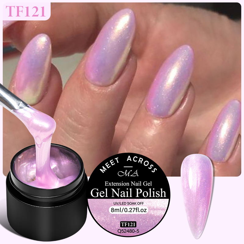 MEET ACROSS 8ml Aurora Extensi - Nail Art Violet recension och pris