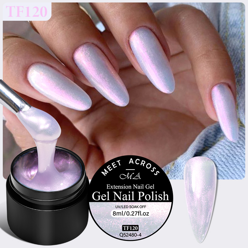 MEET ACROSS 8ml Aurora Extensi - Nail Art Violet recension och pris