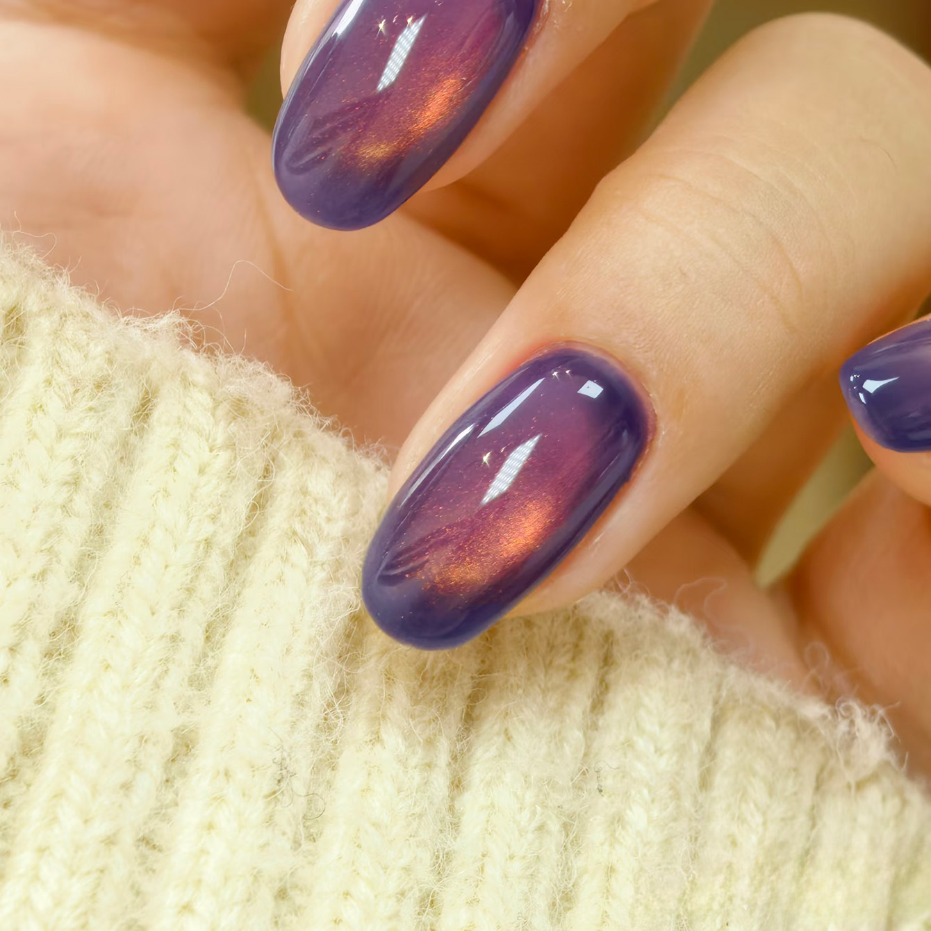 1-10pcs WS Autumn Winter Amber - Nail Art Violet recension och pris