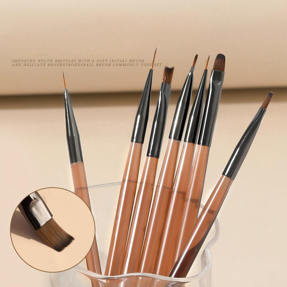 9Pcs Multi Head Nail Art Brush - Nail Art Kaki recension och pris