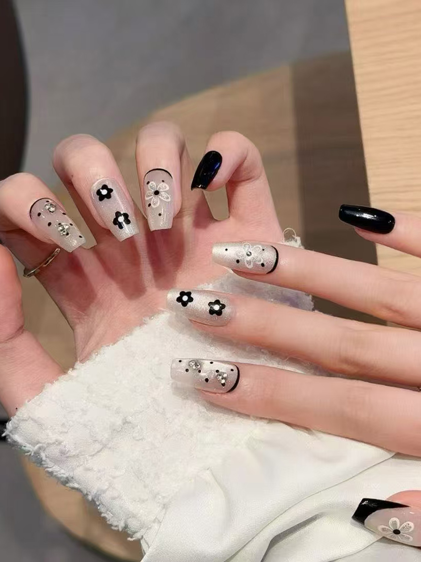 10Pcs Press on Nails Fake Nail - Nail Adhesive Tab recension och pris