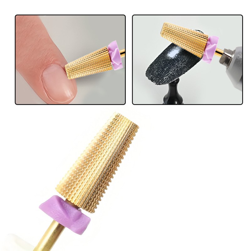 5 in 1 Tungsten Steel Nail Dri - Nail Art Violet recension och pris
