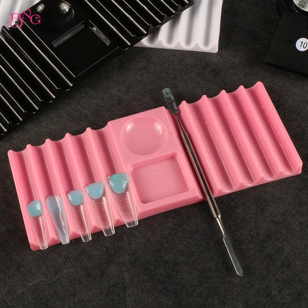BNG Dual Form Holder Plastic P - Nail Art Kaki recension och pris
