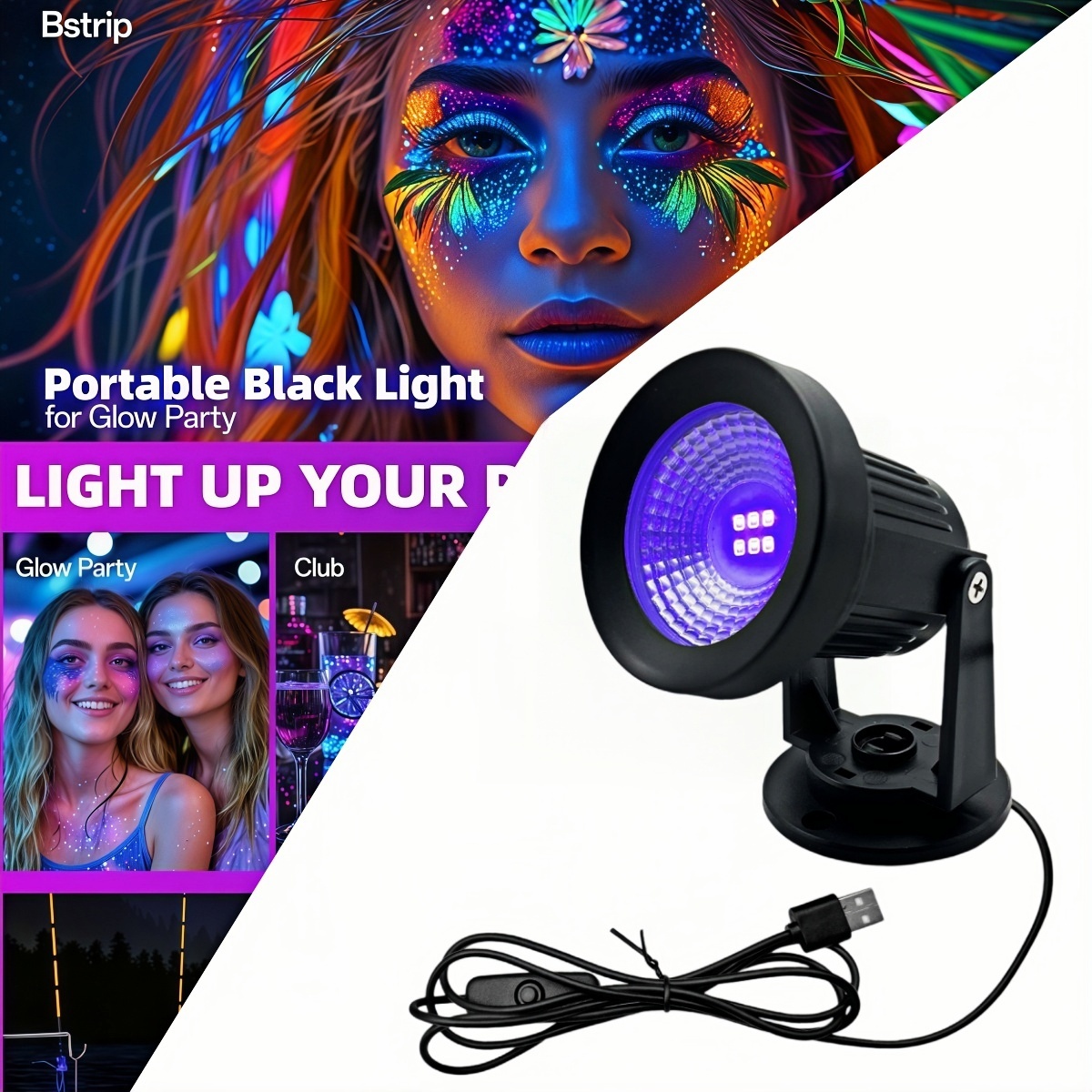 395nm black light, Ultraviolet - Nail Art Violet recension och pris