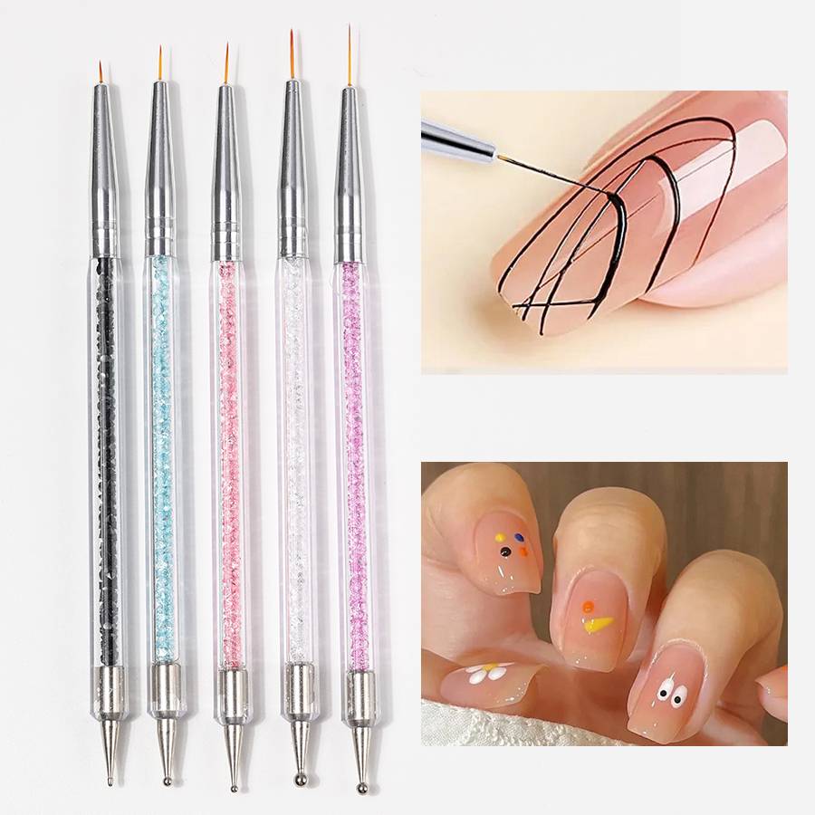 Dual-ended Acrylic Nail Art Br - Nail Art Kaki recension och pris
